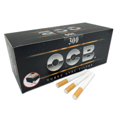 OCB King Size 300 Empty Filter Tubes
